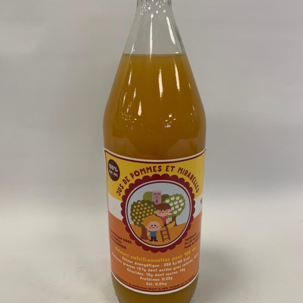 Jus de pommes et mirabelles (Ferme Goos BLAESHEIM)