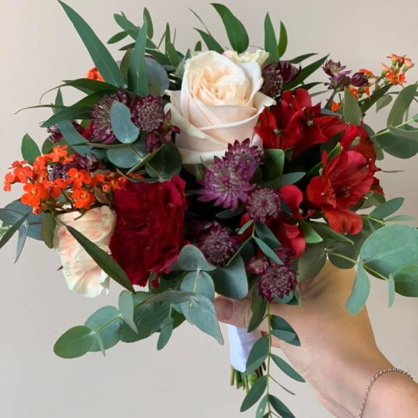 Bouquet champêtre coloré