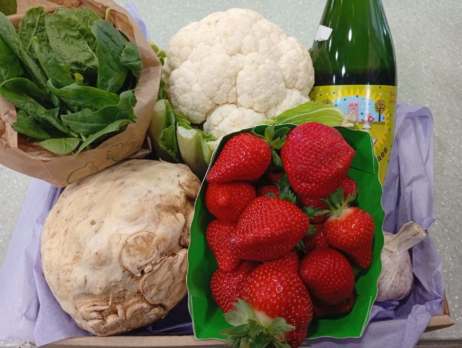 Notre assortiment de produits locaux de la semaine disponible jeudi 08/05 à 14h