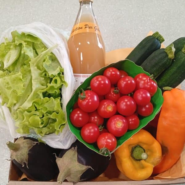Notre assortiment de produits locaux de la semaine du jeudi 04/09 à 14h